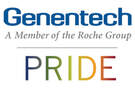 Genentech Pride logo